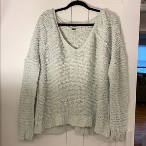 Free people chunky knit sweater